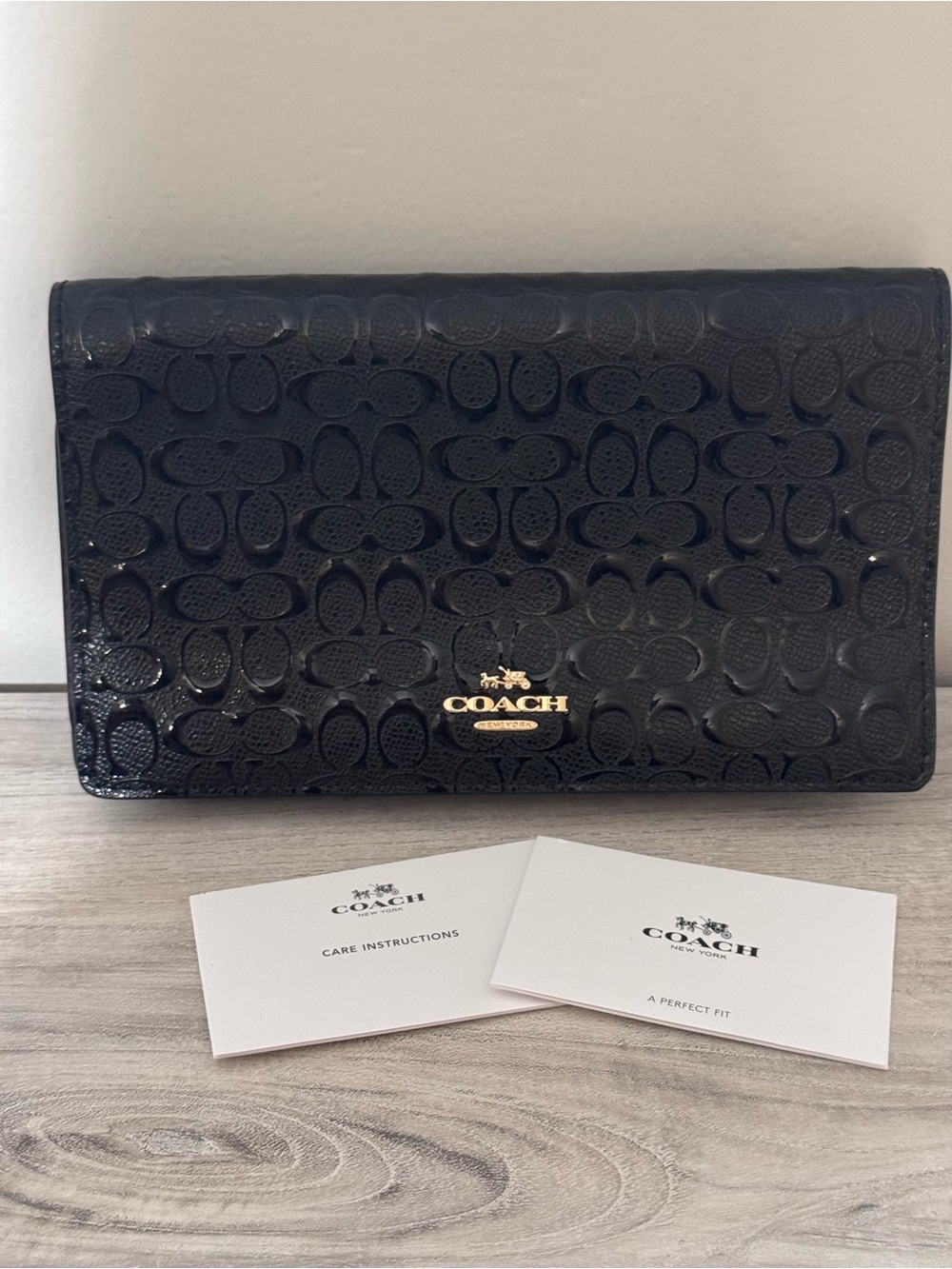 NWT Defect COACH Black Purse